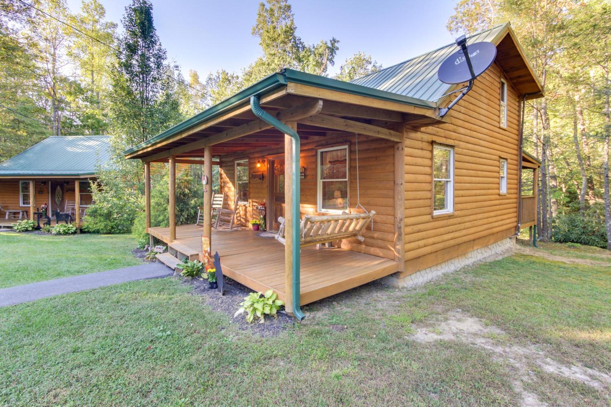 Pet-Friendly Cosby Log Cabin With Backyard And Porch! Exterior foto