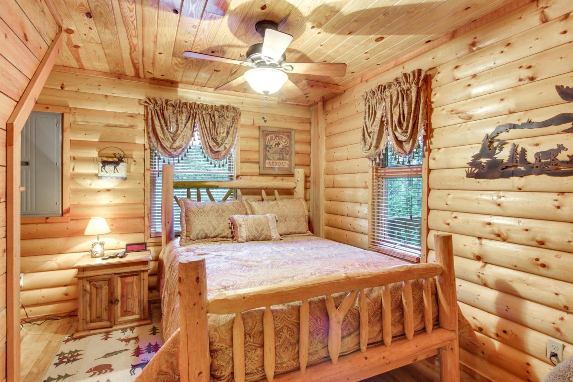 Pet-Friendly Cosby Log Cabin With Backyard And Porch! Exterior foto